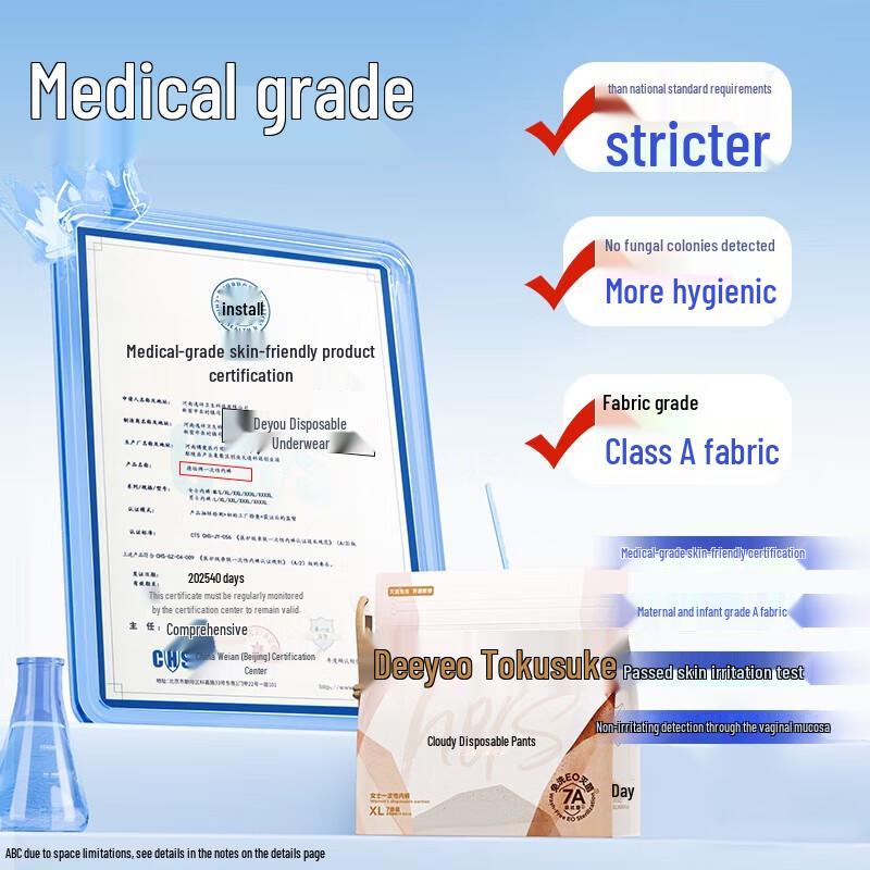 DeYou Disposable Women's Maternity & Travel Underwear