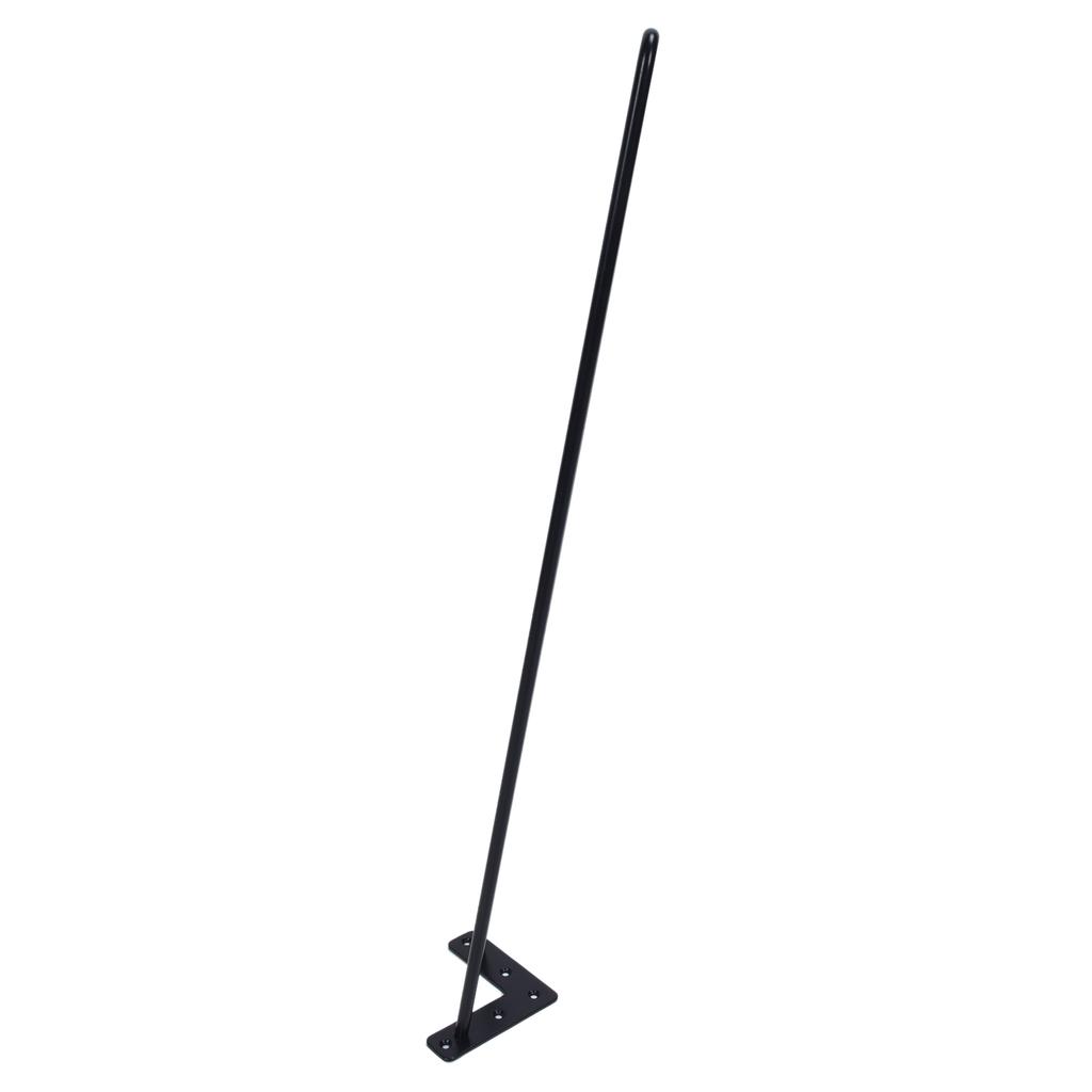 4Pcs Black Iron Table Desk Legs Home Accessories for DIY Handcrafts Furniture 28inch