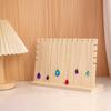 Wood Jewelry Necklace Display Stand Hanging Necklace Jewelry Holder  Gift