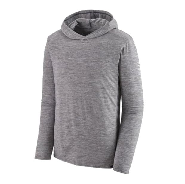 Patagonia CAP COOL DAILY HOODY Capilene Cool Daily Hoody 45310 FEA M'S (S, (FEATHER GREY))