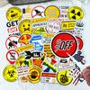 50PCS Funny Hard Hat Stickers for Adults Waterproof Vinyl Engineering Stickers for Water Bottle, Laptop, Helmet, Cars, Tool Box