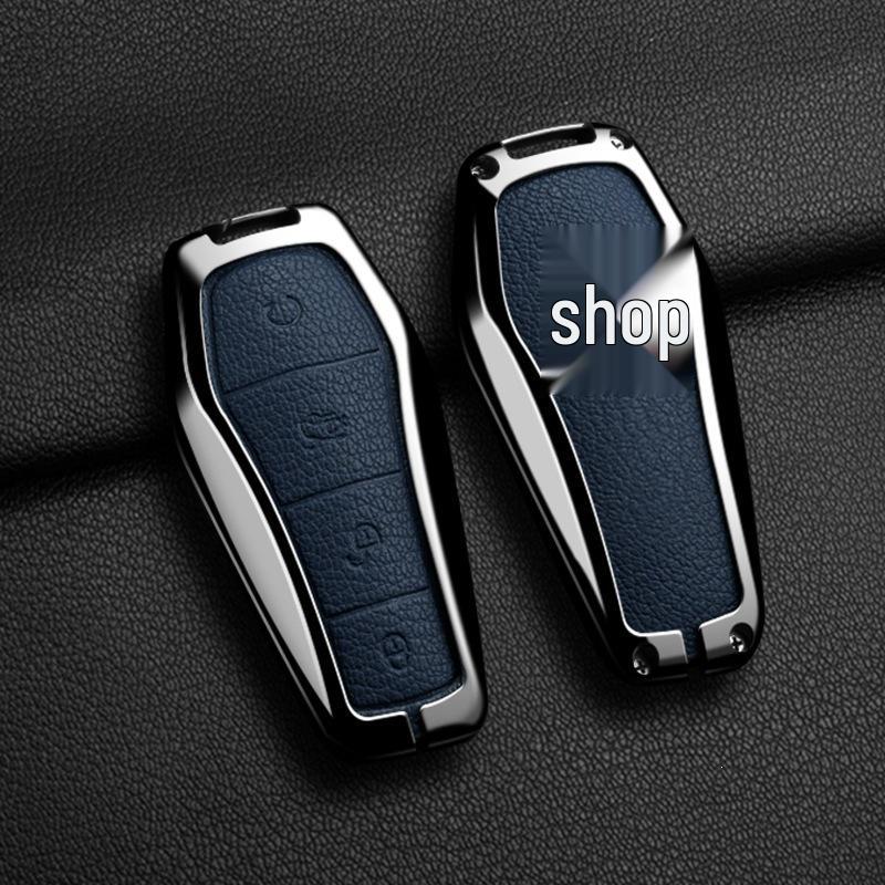 

BYD Yuan Plus Key Case Champion Edition: Full Coverage Metal Shell for Men and Women Box Packaging