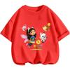 Axolotl Graphic Print Creative T-Shirts, Soft Comfy Crew Neck Short Sleeve Tee, Girls' Summer Tops