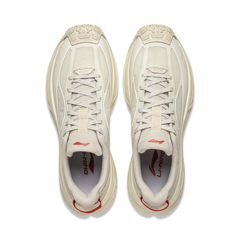 Li Ning Outdoor CF Tracing Xichang 2SE Low top Hiking Shoes Unisex Xuan Paper White AHTW069-2