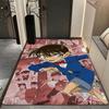 Detective Conan Anime Adventure Patterned Rug Absorbent Nonslip Carpet For Study Reading Area Home Party Decor Christmas Gift