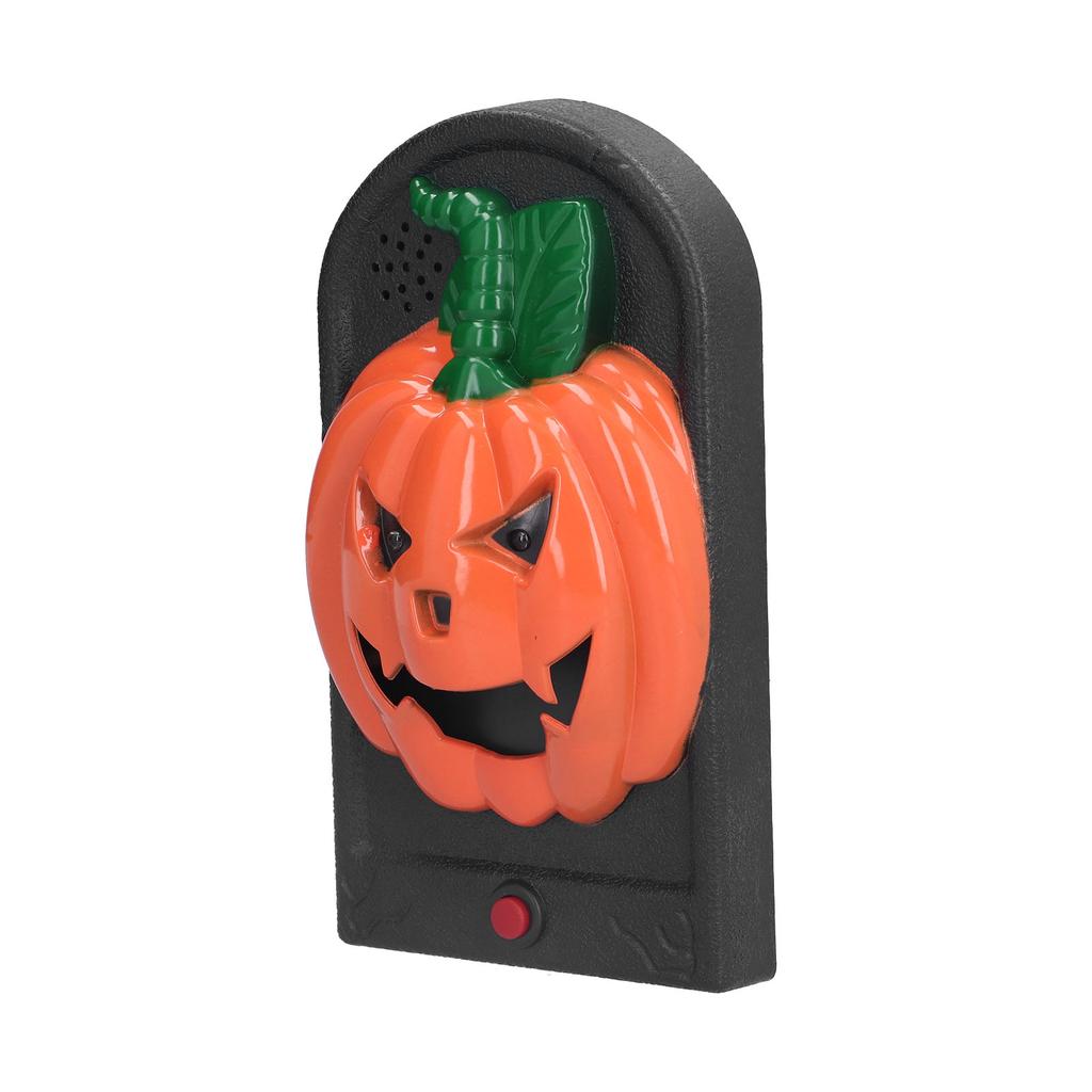 Halloween Kürbis Türklingel Horror Böse Laternen Modellierung Geisteraugen Türklingel Leuchtend Trickreich Gruselig Spielzeug Kürbis