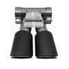 Porsche 718 Black Carbon Fiber Stainless Steel Performance Exhaust Tailpipe