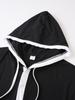 Mens Casual Sleeveless Hooded Solid Pullover Tank Top