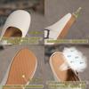 Maternity Shoes Soft-soled Bag Head Slippers Women Wear Lazy Shoes One Foot and Half Drag Tide Shoes