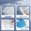 Transparent Large Capacity Snap Button File Bag for Students