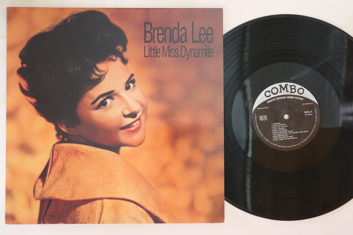 

LP Record BRENDA LEE Little Miss Dynamite BC93500 COMBO Italy Pop Used