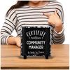 Certified Best Community Manager In All of France Black | Office Idea Gift Work Colleague