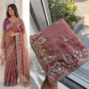 Premium Hochzeits-Spezial Kollektion bestickter Saris