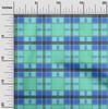 Cotton Flex Fabric Madras Check Decor Fabric Printed BTY 40 Inch