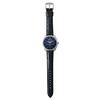 MASTER WORKS Quattro 004 MW21SN-ACNVG8 Men's Watch, Made In Japan, Quartz Movement, 40mm, Leather Strap, Moon Phase, Navy Blue