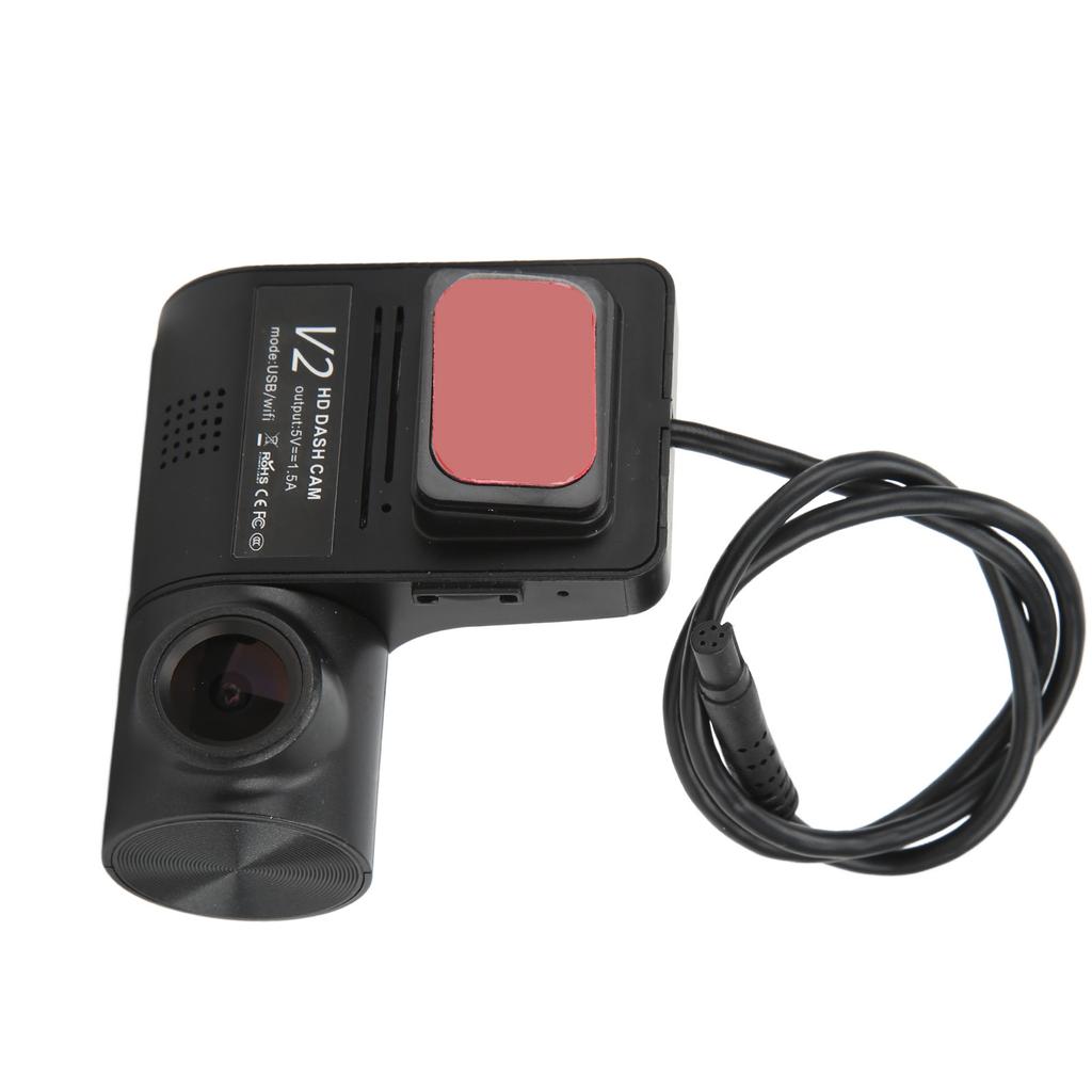 Wifi Car Dash Cam HD Car Camera Driving Video Recorder with HD Night Vision for Safe Driving