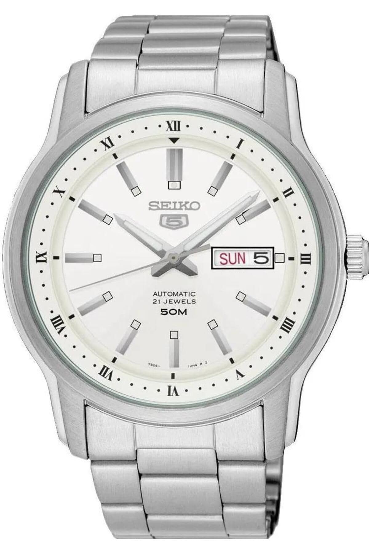 SEIKO 5 AUTOMATIC Автоматические часы SNKP09K1 Мужские часы
