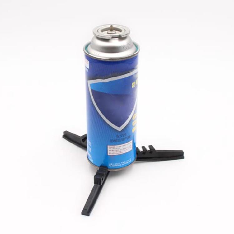 Fuel Canister Stand Standard Bottle Shelf Stand Tripod Folding Canister Stand