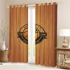 Cartoon Curtain Basketball For Boy 3D Print Bedroom Living Room Window Blackout Partition Style Home Decoration