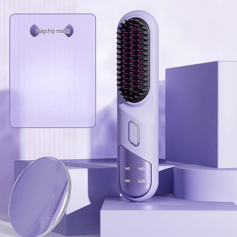 LISM 2-in-1 Hair Straightener and Curler Comb