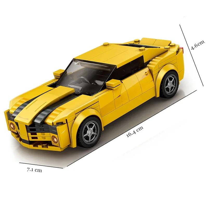 Speed Car Series Vehicle Building Blocks Supercar Set Racing Sports Car Classic MOC Model Bricks DIY Toy Kid Holiday Gifts