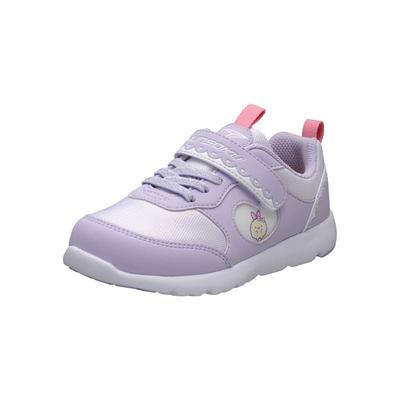 Shunsoku Sumikko SKF Sneakers, Gurashi, Children's Shoes, Wide, Lightweight, 14-22cm, 3E, 2590, Kids, Lavender, 19.5cm