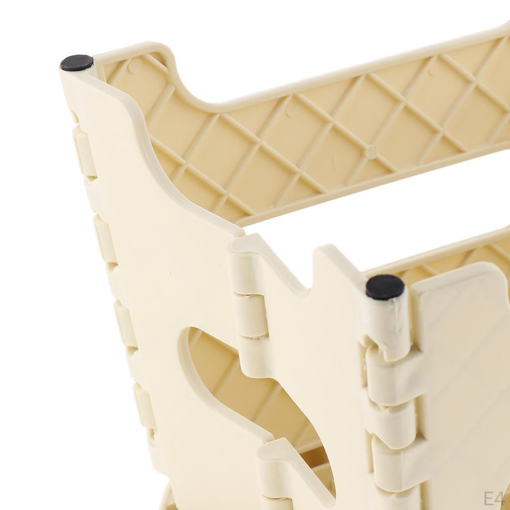 Anti-skid Fold Step Stool Foldable Kitchen Bathroom Seat Easy Storage