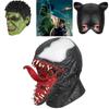 Masque Cosplay Personnage Avengers Latex Accessoires Halloween Pour Venom Hulk Et Catwoman