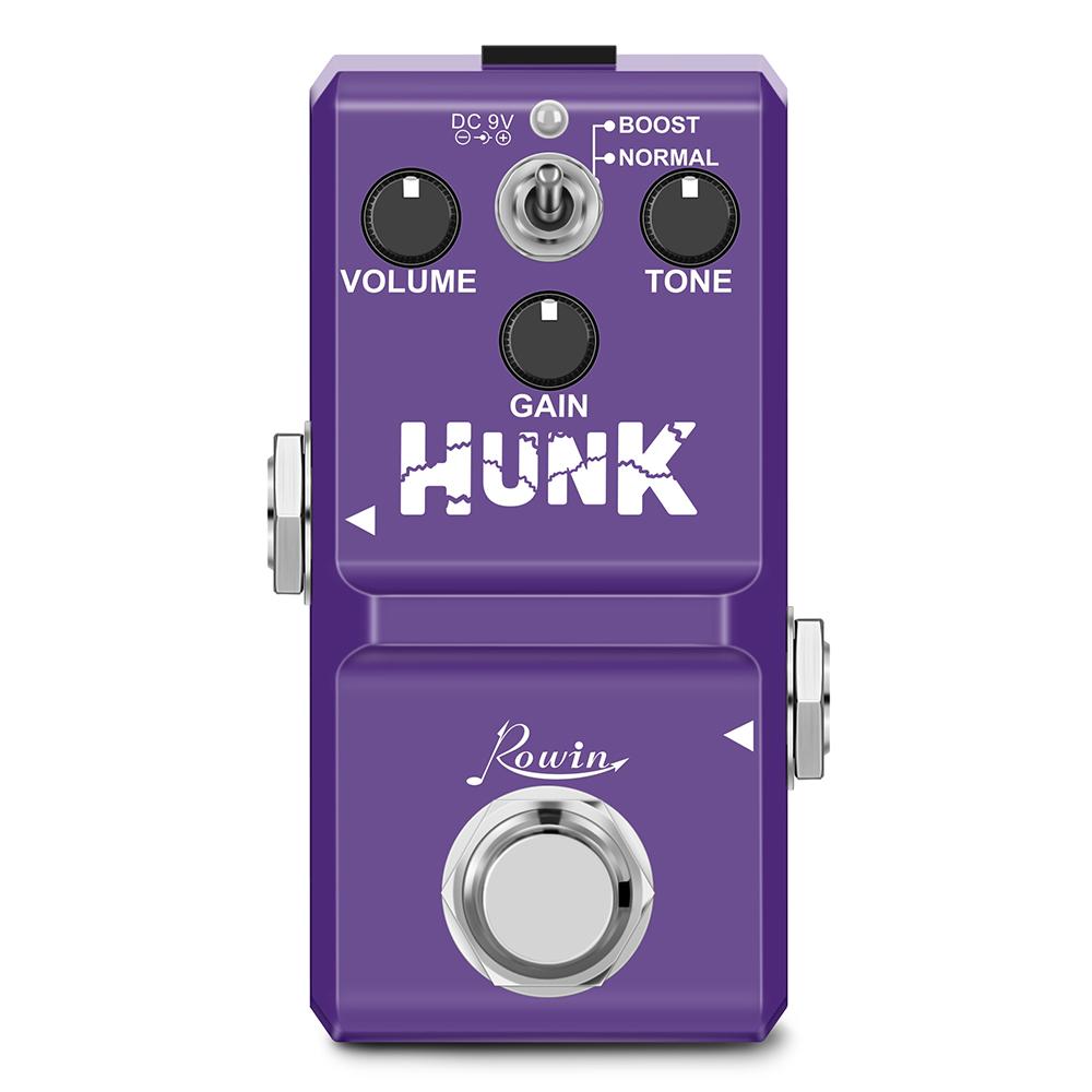 ROWIN HUNK Distortion Guitar Pedal Classic British Style Distortion Effect Pedal Guitar True Bypass Parts & Accessory