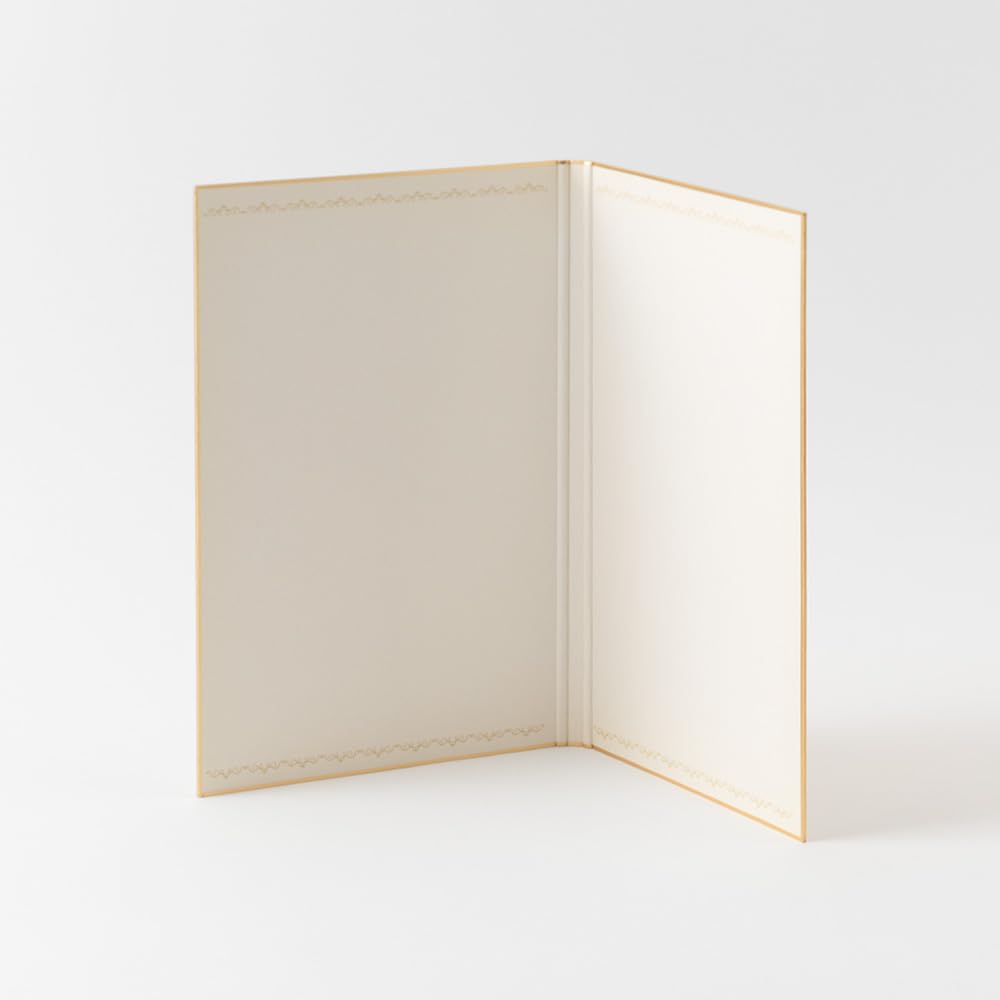 Midori Colored Message A4 with Light 33293006 Board, Size, Stickers, Bi-fold, Book-style, Blue,