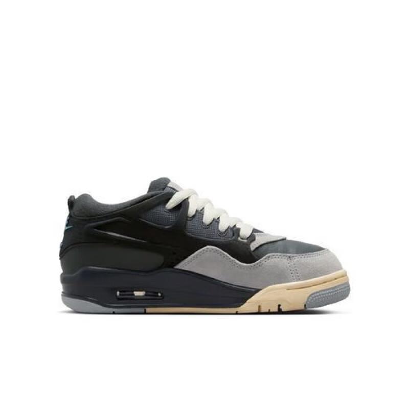 Air Jordan 4 RM GS Iron Grey Premium Leather Big Kids Trainers FQ7938-002