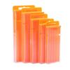 1Pcs Plastic Drill Bits Storage Box Orange Thickened Tool Parts Storage Case Pull-out Design Hardware Tool Box