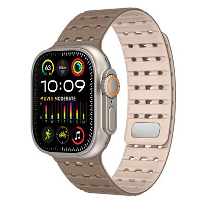 For Apple Watch Ultra 3 2 1 49mm/Series 11 10 46mm/9 8 7 45mm/SE3 SE2 SE 6 5 4 44mm/3 2 1 42mm Breathable Silicone Strap