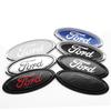 Car Front Rear Trunk Emblem Cover Sticker for Ford Focus Mondeo Edge Ecosport Ranger Fiesta Fusion Kuga Accessories