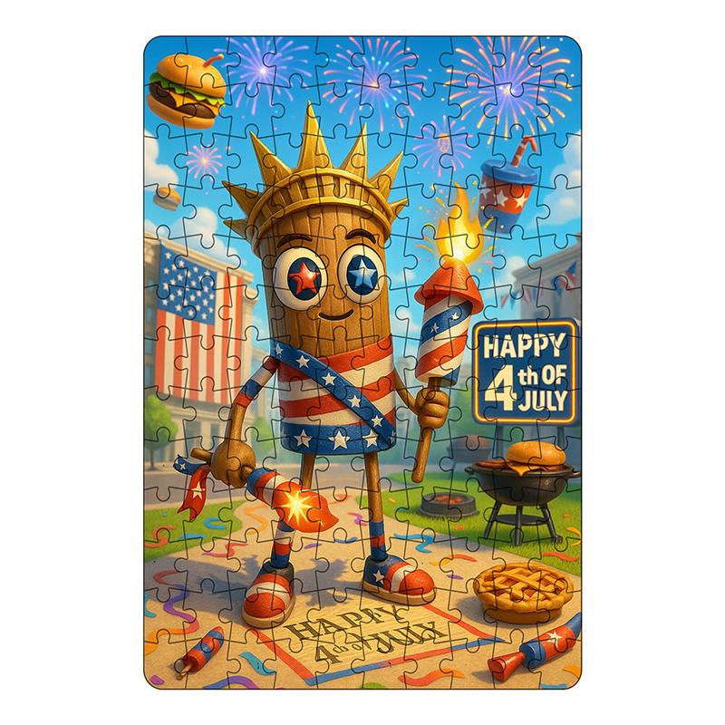 Italian Brainrot Tung Sahur Puzzle Set Tralalero Figures Puzzles Perfect For Family Game Night Party Favors Collectibles Gift