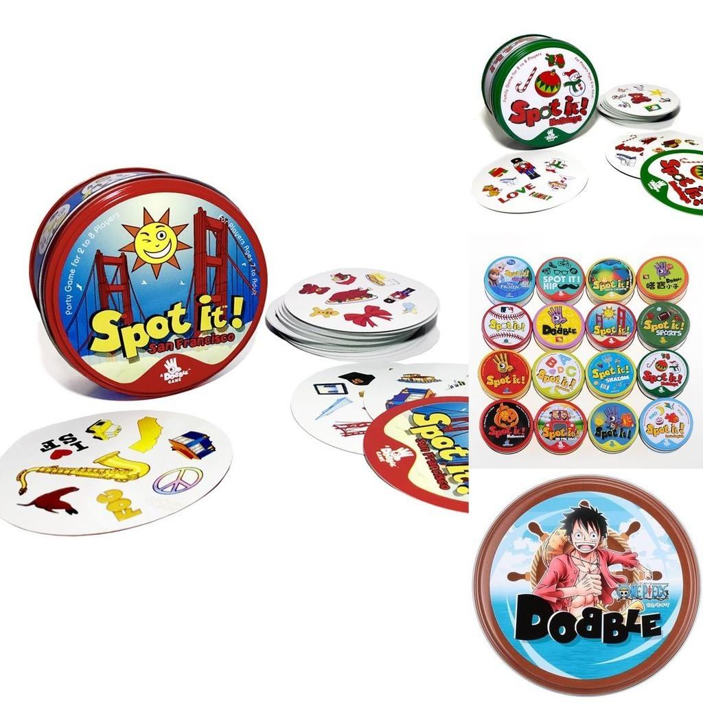 Spot It Game Fun And Interactive Card Game For Multiplayer Gatherings Dobble Paper Cards