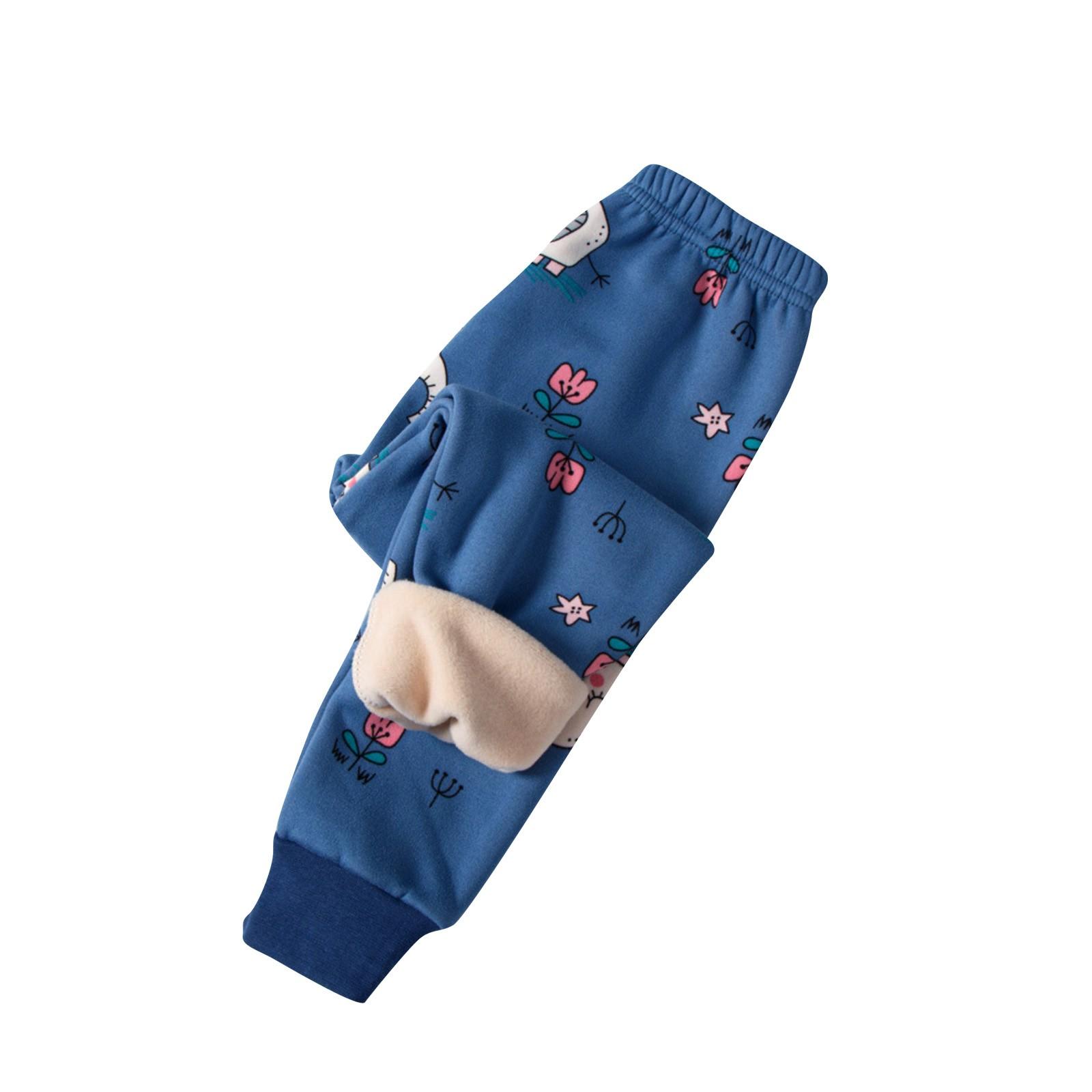 

Зимние детские флисовые леггинсы Johns для мальчиков и девочек, толстые теплые штаны для детей 160