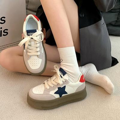 American Retro Forrest Gump Shoes Women's Sports Shoes 2025 New Spring and Autumn Versatile Soft-soled Casual Star German Training Shoes
