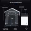 Waterproof Wireless Doorbell Rain Cover - Outdoor Transparent Remote Control Shield