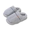 Cixi cotton slippers for autumn and winter new couples non-slip thickened bottom plush warm cotton drag for winter