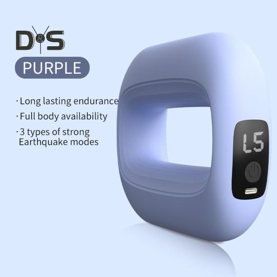 Muskelmassagering mit LED-Anzeige, ergonomisches Design, mehrere Vibrationsmodi, tragbares Fasziengewebe-Massagegerät