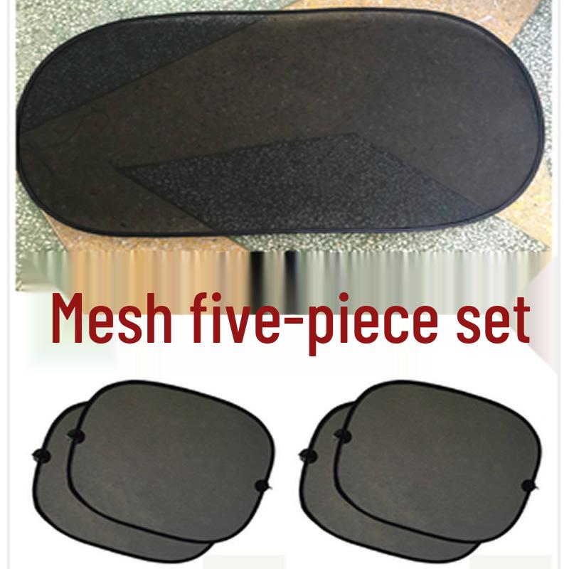6-Piece Car Sunshade Set for Windshield and Windows - Summer Essential