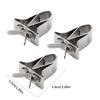 3PCS Metal Bird Feeder Quick Installatioin Design AntiWaste Food Feeding Clip Fruit Vegetable Clamp for Birds Rodents