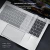 Universal Silicone Keyboard Cover, Transparent, Waterproof, particlesproof PC Concave 44.5x13.5