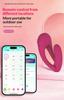 App-Controlled Wearable Invisible Female Vibrator with 360-Degree Rotation for Couples