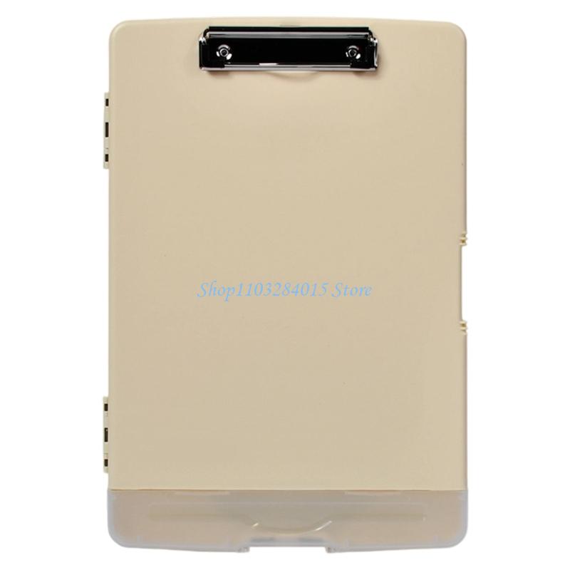 R6FF Clipboard with File Case and Pen Case Document Organiser Clipboard 254x365mm