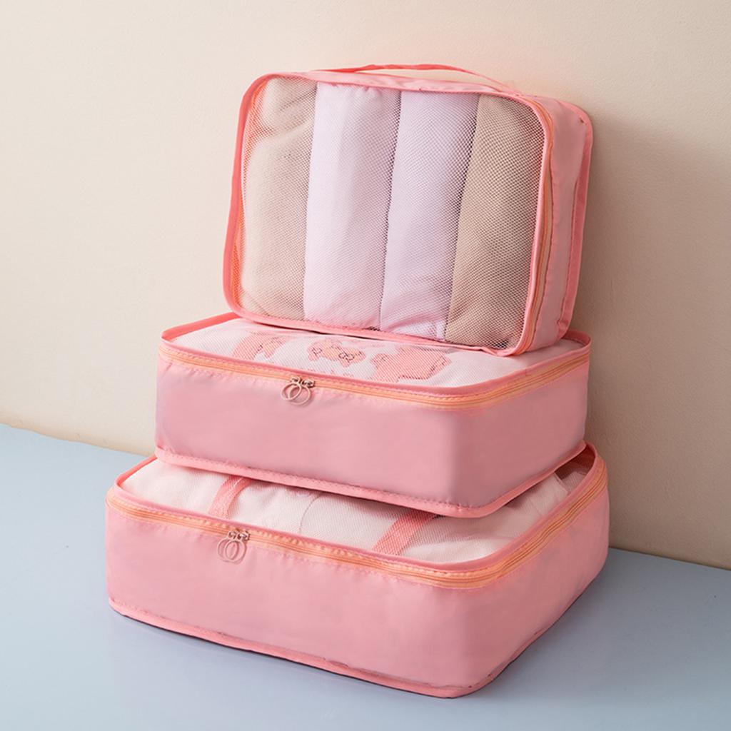 3PCS/SET Light luxury style simple and fashionable multiple sizes and specifications storage travel bag .-A-zmt