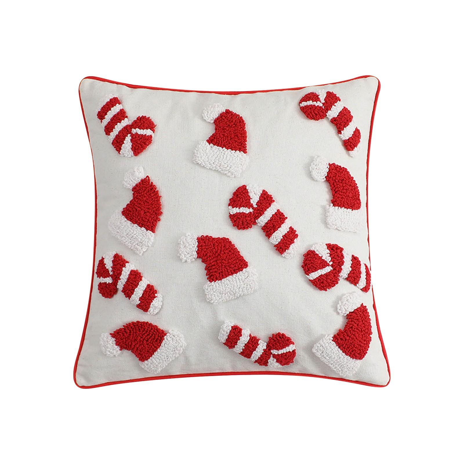 

Рождественская стеганая наволочка для подушки, объемная наволочка для подушки, подушка One Size