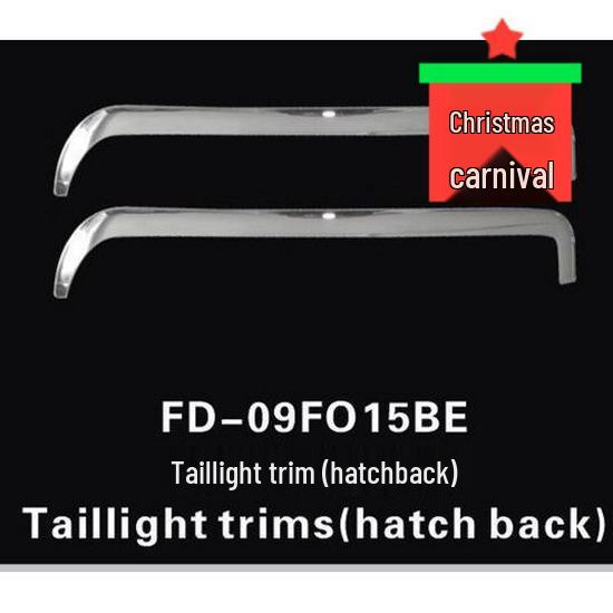 

Классическая декоративная полоса заднего фонаря и фары Focus 06-14 для модификации хэтчбека/седана 09-14 hatchback front headlight trim 2-piece set