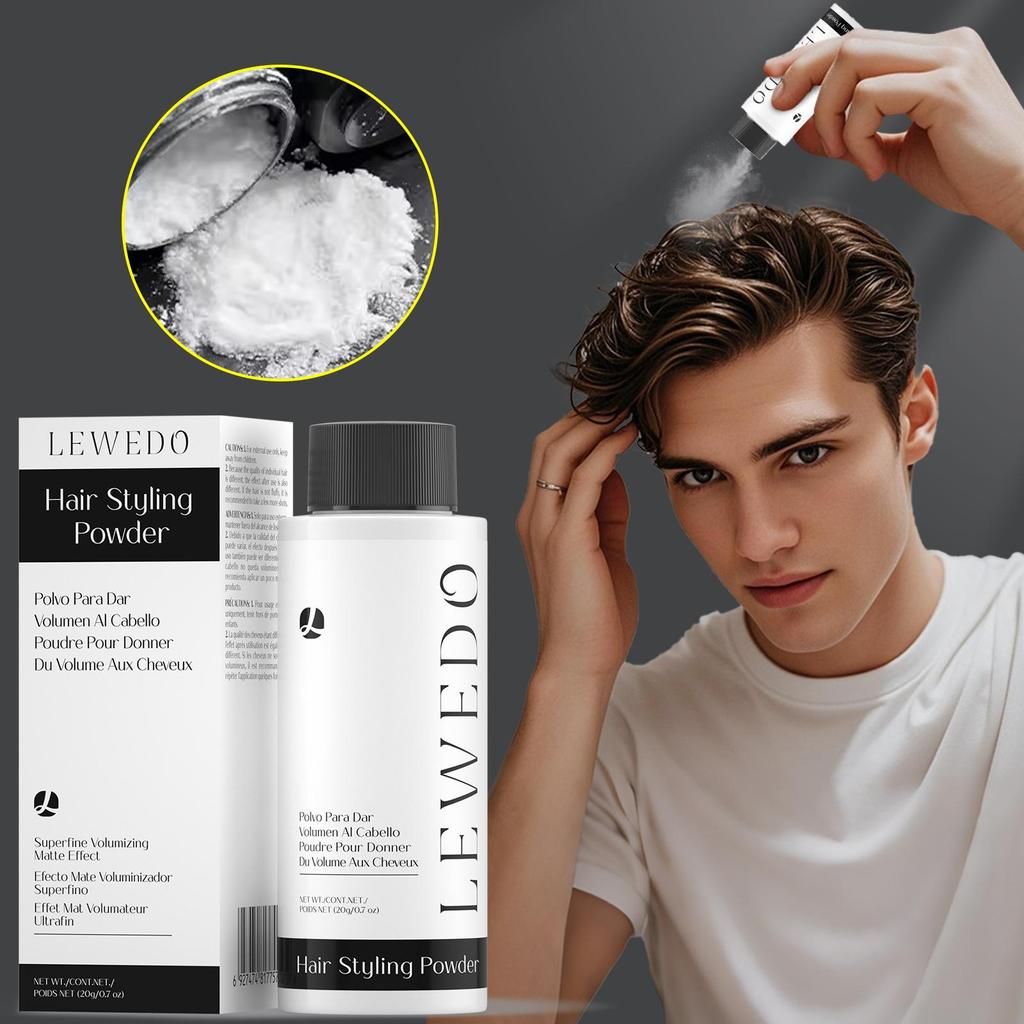 თმის დასაბანი ფხვნილი ცხიმის კონტროლი თმის ფხვნილი ფუმფულა თმის ფხვნილი მყისიერად ზრდის თმის მოცულობას ხანგრძლივი დაფქსირება მამაკაცებისთვის ქალებისთვის